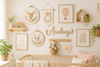 ✨ How to Create a Beautiful Nursery Gallery Wall