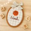 Personalized Embroidered Baby Name Hoop: Baby Nursery Decor