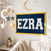 Custom Felt Name Banner: Personalized Varsity Letter Sign