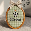 Personalized Embroidered Baby Name Hoop: Baby Nursery Decor