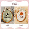 Personalized Embroidered Baby Name Hoop: Baby Nursery Decor