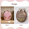 Personalized Storybook Embroidery Hoop: Custom Name Nursery Art