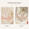 Handmade Knitted Wire Name Sign: Custom Baby Name Wall Art for Nursery