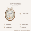Embroidered Goose and Floral Wreath Hoop: Duck Nursery Decor