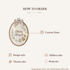 Custom Flower Embroidery Hoop: Nursery Wall Decor