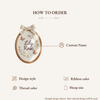 Personalized Floral Name Embroidery Hoop: Custom Baby Name Nursery Decor