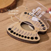 Personalized Baby First Tooth and Hair Keepsake Box, Engraved Wooden Memory Box