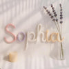 Personalized Knitted Wire Name Sign: Custom Nursery Decor