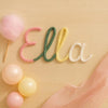Personalized Knitted Wire Name Sign: Custom Nursery Decor