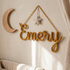 Custom Knitted Wire Name Sign: Personalized Nursery Decor