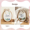 Personalized Baby Name Embroidery Hoop, Mountain Adventure Nursery Art (Custom Name)