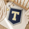 Custom Felt Initial Banner: Personalized Varsity Letter Pennant