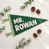 Custom Felt Name Banner: Personalized Kids Room Wall Decor