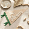 Personalized Baby Name Banner: Felt Wall Decor