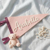 Custom Felt Pennant Flag: Personalized Name Room Decor