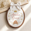Fairy Tale Dreams Name Hoop: Little Royalty Name Sign