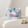 Personalized Toddler Party Hat: Hand-Stitched Daisy Linen Crown, Baby Birthday Crown
