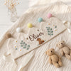 Hand-Stitched Woodland Animal Hat, Sweet Honey Bear & Fawn Crown, Baby Birthday Crown Keepsake