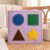 Personalized Tiger Quiet Book, Handmade Felt Activity Book for Toddlers (Montessori Sensory Toy)