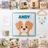 Personalized Felt Quiet Book for Toddlers - Montessori Farm Toy Gift for Plane Travel