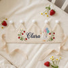 Embroidered Party Goose Design: Personalized Toddler Gift, Birthday Crown Gift for Baby