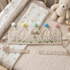 Embroidered Fairy & Butterfly Design, Personalized Toddler Cake Smash Gift, Birthday Keepsake Crown for Babies