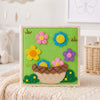 Personalized Bee Felt Quiet Book, Montessori Sensory Toy for Toddlers (10 Pages)