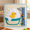 Personalized Felt Quiet Book for Toddlers - Montessori Farm Toy Gift for Plane Travel