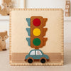 Personalized Felt Quiet Book for Toddlers - Montessori Farm Toy Gift for Plane Travel