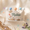 Nautical Boat & Cake Smash Party Hat, Custom Linen First Birthday Crown
