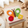 Personalized Butterflies Flowers Felt Quiet Book, Montessori Sensory Toy (7 or 11 Pages)
