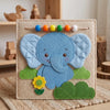 Personalized Teddy Bear Felt Quiet Book, Montessori Busy Book for Toddlers (Custom Name)