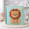 Personalized Rabbit Felt Quiet Book, Montessori Sensory Toy for Toddlers (10 Pages)