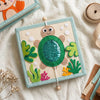 Personalized Fox Felt Quiet Book, Animal Montessori Sensory Toy for Toddlers (10 Pages)