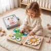 Personalized Felt Quiet Book, Montessori Sensory Busy Book, Toy for Toddlers, Quiet Book for Toddlers