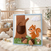 Personalized Felt Quiet Book, Montessori Farm Animals, Travel Toy for Toddlers