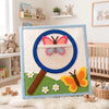 Personalized Felt Quiet Book, Montessori Farm Animals, Travel Toy for Toddlers