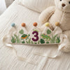 Custom Embroidered Number Birthday Crown:T-Rex Safari Party Hat, Dinosaur Theme First Birthday Keepsake