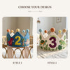 Custom Embroidered Number Birthday Crown:T-Rex Safari Party Hat, Dinosaur Theme First Birthday Keepsake