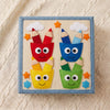 Personalized Dinosaur Felt Quiet Book, Montessori Sensory Activity Toy for Toddlers