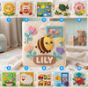 Personalized Felt Quiet Book, Montessori Sensory Busy Book, Toy for Toddlers, Quiet Book for Toddlers