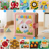 Personalized Felt Quiet Book, Montessori Sensory Busy Book, Toy for Toddlers, Quiet Book for Toddlers