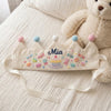 Personalized Sweet Treats Birthday Crown: Custom Linen Keepsake with Cupcake & Candies
