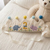 Custom Embroidered Number Birthday Crown: Cute Elephant & Hippo Party Hat, Safari Theme First Birthday Keepsake