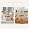 Personalized Carnival Party Birthday Crown: Carousel & Balloons Festive Linen Hat, Funfair Baby Keepsake